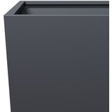  Vrtne sadilice 2 kom antracit 45x45x75 cm čelične | shoptok.hr