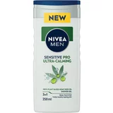 Nivea Men Sensitive Pro Ultra-Calming gel za tuširanje za tijelo, lice i kosu 250 ml za moške