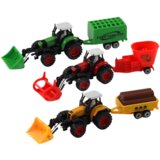  Tractor With Trailer Excavator Bulldozer Agricultural Machine Yellow | shoptok.hr