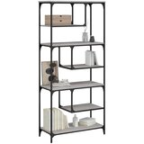 Regal za knjige boja sivog hrasta sonome 81x36x176 cm konstruirano drvo | shoptok.hr
