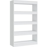 Maison Chic Knjižna omara - Knjižni regal bela 60x30x135 cm iverna plošča, (21725544) Cene