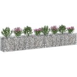  Gabionska dvignjena postelja 2 pcs Srebrna, (5000218598) | Shoptok.si
