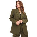 La Modeuse Jakne & Blazerji 68538_P159800 Kaki Cene