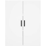  Visoka komoda bijela 69,5x34x180 cm konstruirano drvo | shoptok.hr