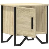  Noćni ormarići 2 kom boja hrasta 40x30x40 cm konstruirano drvo | shoptok.hr