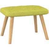  Stol za sproščanje s stolčkom zeleno blago, (20935511) | Shoptok.si