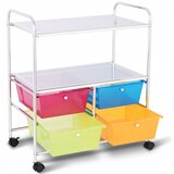 Costway Organizator s predali na kolesih, (5000231821) | Shoptok.si