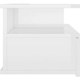 vidaXL Viseći noćni ormarići 2 kom sjajni bijeli 40x31x27 cm iverica | shoptok.hr