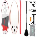 SUP daska SUPFW69C 3,35 m (crveno-bijela)