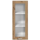 vidaXL viseći ormarić s policom riga umjetnički hrast 40 x 31 x 100 cm | shoptok.hr