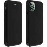 AVIZAR Magnetna navpicna preklopna torbica za iPhone 11 Pro, držalo za kartice - crna, (20600421) Cene