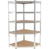 REGAL ZA DELAVNICE KOTNI, 5 POLIC, 175KG 180x90x90, (5000161692)