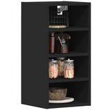 vidaXL Viseći ormarić crni 30x29,5x60 cm izrađeno drvo | shoptok.hr