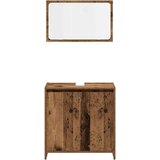 vidaXL 3-dijelni set kupaonskog namještaja od starog drveta | shoptok.hr