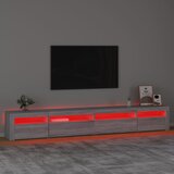 TV ormarić s LED svjetlima boja hrasta sonome 270x35x40 cm | shoptok.hr