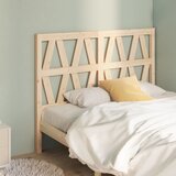 Maison Chic posteljno vzglavje - vzglavna omarica - nočna omarica 141x4x100 cm trdna borovina, (21704790) | Shoptok.si