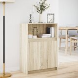  Komoda s LED svjetlima boja hrasta 72x34x100 cm drvena | Eponuda.com
