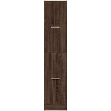 vidaXL Lekarniška omara rjavi hrast 30x41x144,5 cm inženirski les | Shoptok.si