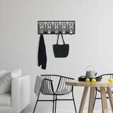 Lessentiel Maison zidna vešalica Dönence WSH-013, Crna | ePonuda.com