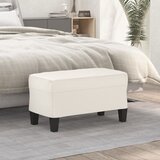 vidaXL Klupa krem 70 x 35 x 41 cm od umjetne kože Cijene