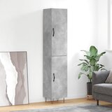  Visoka komoda siva betona 34,5x34x180 cm od konstruiranog drva | shoptok.hr