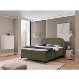 Ropez Zeleni boxspring krevet s prostorom za odlaganje 140x200 cm Ornes – | shoptok.hr