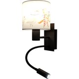 Brilagi LED fleksibilna lampa BOBO 1xE27/25W/230V + LED/3W crna/bela/sa motivom životinja | Eponuda.com