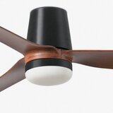 Faro 33831WT1S-LED prigušiva verzija PUNT TUB M 18W/230V CCT prečnik 132 cm braon/crna WT + daljinski upravljač | Eponuda.com
