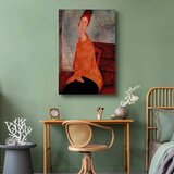  Slika - Amedeo Modigliani – Jeanne Hebuterne in a Yellow Sweater 60x90 Akustična | shoptok.hr
