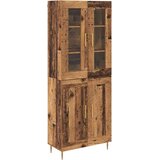  Highboard 2 kom. Staro drvo 69,5 x 34 x 180 cm | shoptok.hr