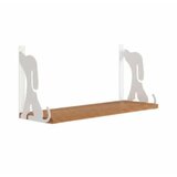 Hanah home Zidna polica Hunter Dog & Tiger Cat White | Eponuda.com