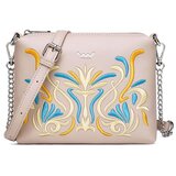 Vuch Crossbody torba Coalie Ornament Beige, 17 x 20 cm | shoptok.hr