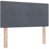  Podesivi krevet s madracem Tamnosiva 90 x 200 cm Baršun | shoptok.hr