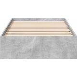  Okvir kreveta s pohranom s ladicama Betonska siva 80 x 200 cm | shoptok.hr