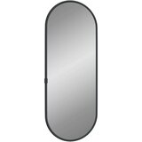  Zidno ogledalo crna 40x15 cm ovalno | shoptok.hr
