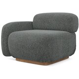 Makamii Siv modul za sedežno garnituro (levi kot) Ailani – | Shoptok.si