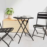 Bistro Stol Antracit 55 x 55 x 72,5 cm Čelik s prahom Cijene