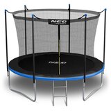 Neo-Sport vrtni trampolin 183 cm (6 ft) s unutarnjom mrežom i ljestvama,plavi | shoptok.hr
