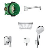 Hansgrohe set ugradni za tuš logis sa tuš ručicom i crevom | ePonuda.com