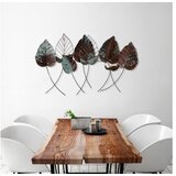WALLXPERT Zidna dekoracija Casting Leaf 3, 67 x 112 cm, Šarena | Eponuda.ba