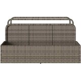  Plovak za bazen Siva 110x100x57 cm Poli ratan | shoptok.hr