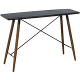 Ixia Crni metalni pomoćni stol 38x120 cm Oslo – | shoptok.hr