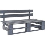  Srednja vrtna sofa od paleta od sivo impregnirane borovine | shoptok.hr