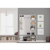 Hanah home Ormarić za hodnik Rb-044, 120x200x35 cm, Bijeli | Eponuda.ba