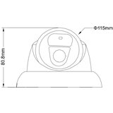 Avtech DGC1004XFT - 2MPX kupolasta kamera, (20540911) | Shoptok.si