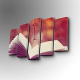 Wallity 5PUC-156 multicolor decorative canvas painting (5 pieces) | ePonuda.com