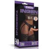 Vibrating Easy Strapon Set 8.5'' LVTOY00616 | ePonuda.com