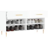  Klupa za cipele sjajna bijela 102x35x55 cm konstruirano drvo | Eponuda.ba