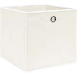  Kutije za pohranu 10 kom bijele 32 x 32 x 32 cm od tkanine | shoptok.hr
