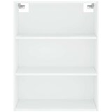  Visoka komoda bijela 69 5x34x180 cm konstruirano drvo | shoptok.hr